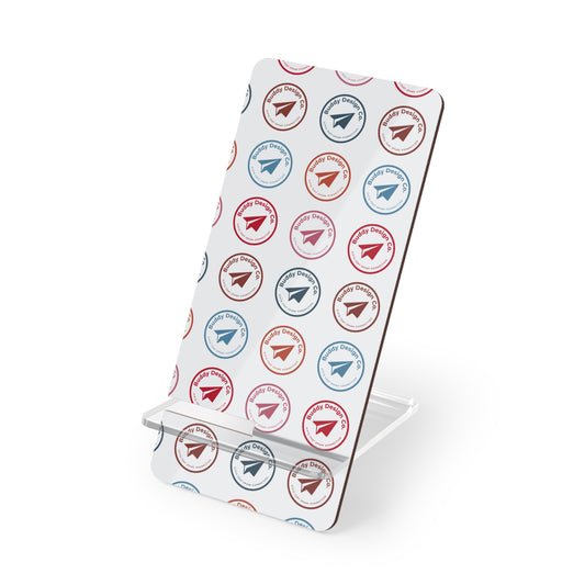 Mobile Display Stand | Logo Pattern Design | Branded Staff Gift & Corporate Holiday Giveaway