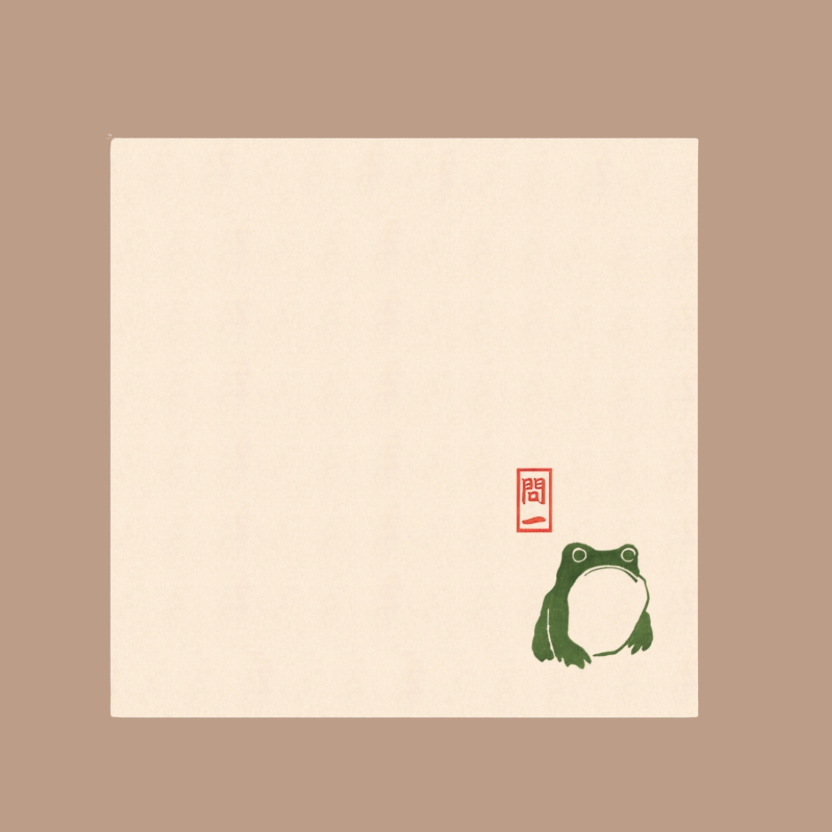 Japanese Frog Post-it® Notes | Matsumoto Hoji Frog Stationary Gift |