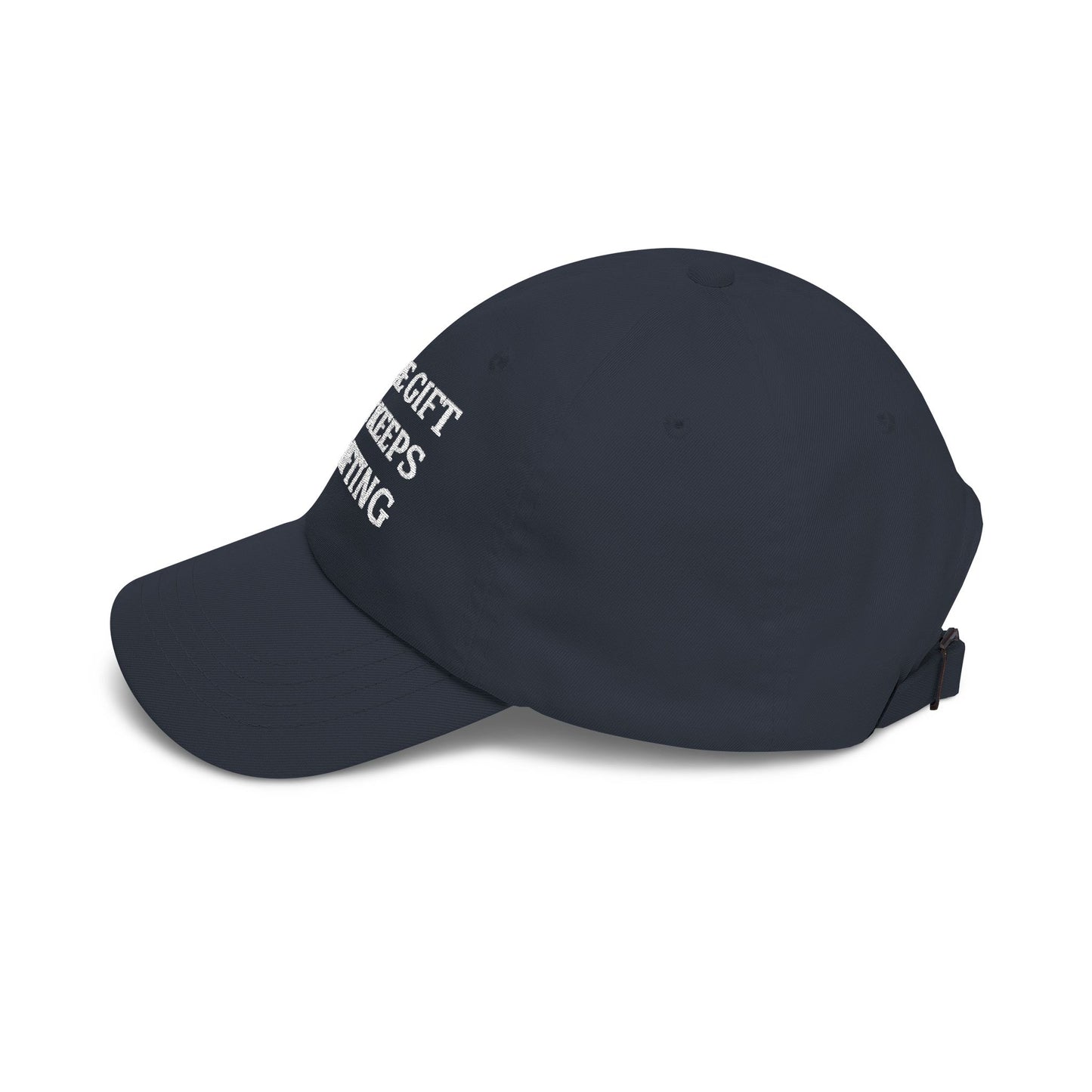 Sassy "I'm the Gift That Keeps on Gifting" Classic Dad Cap