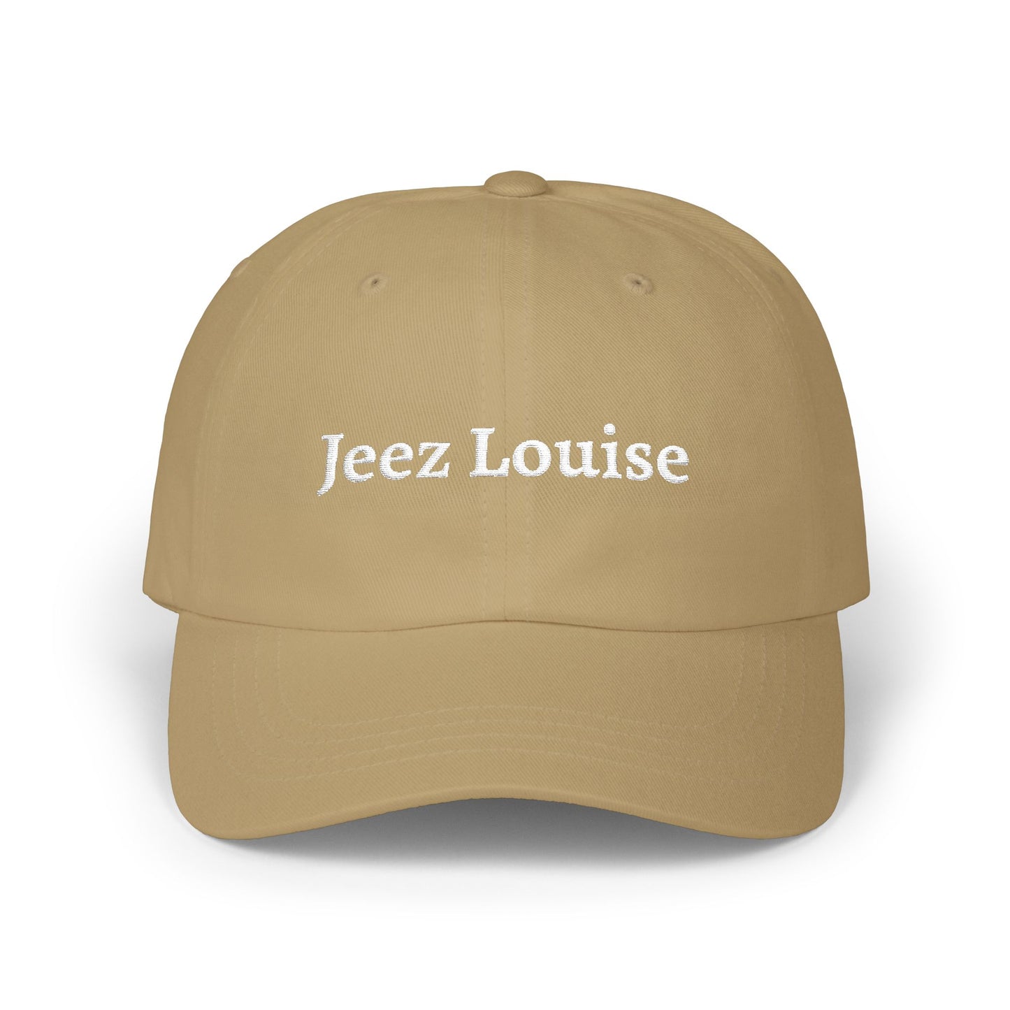 Jeez Louise | Classic Embroidered Dad Cap