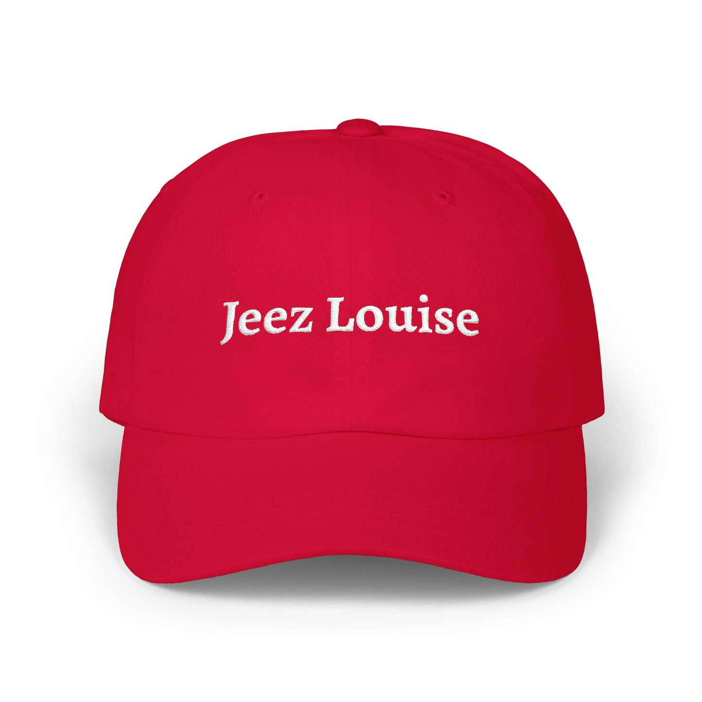 Jeez Louise | Classic Embroidered Dad Cap