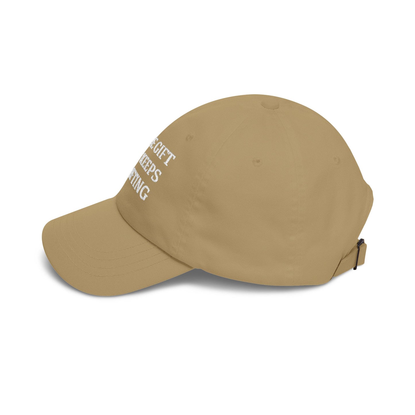 Sassy "I'm the Gift That Keeps on Gifting" Classic Dad Cap