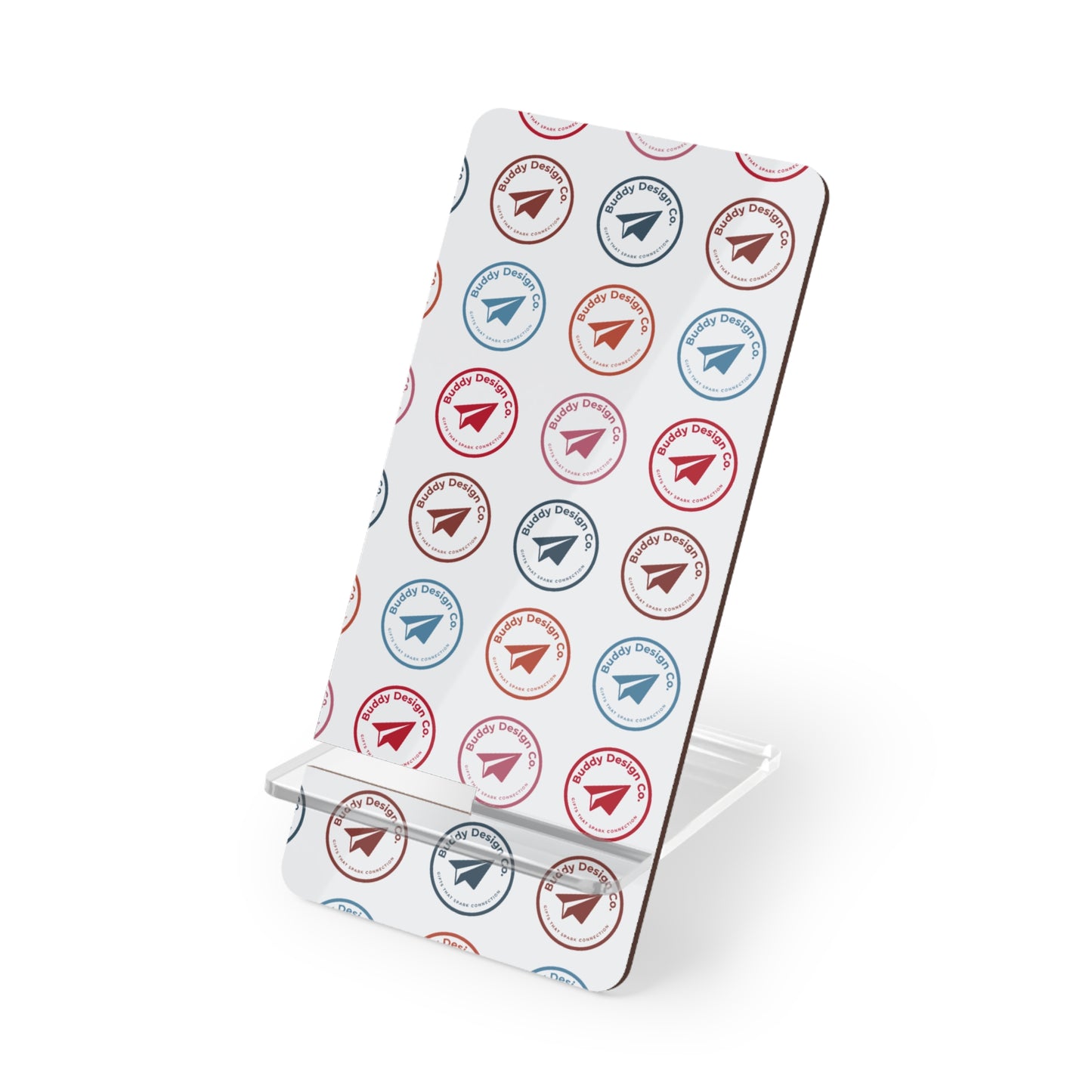 Mobile Display Stand | Logo Pattern Design |  Branded Staff Gift & Corporate Holiday Giveaway