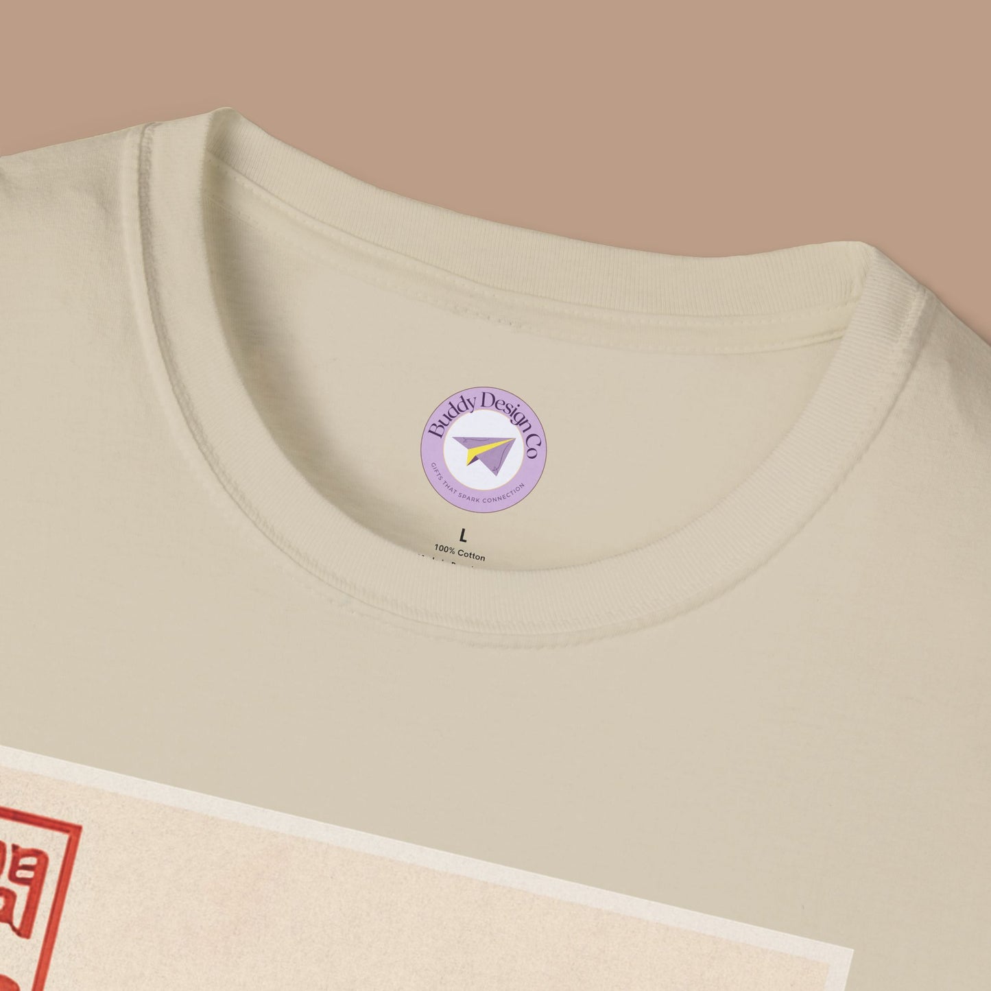 Unimpressed Frog Cotton Shirt- Japanese Matsumoto Hoji Frog, Vintage Style Art Shirt, Grumpy Toad, Wabi Sabi Shirt