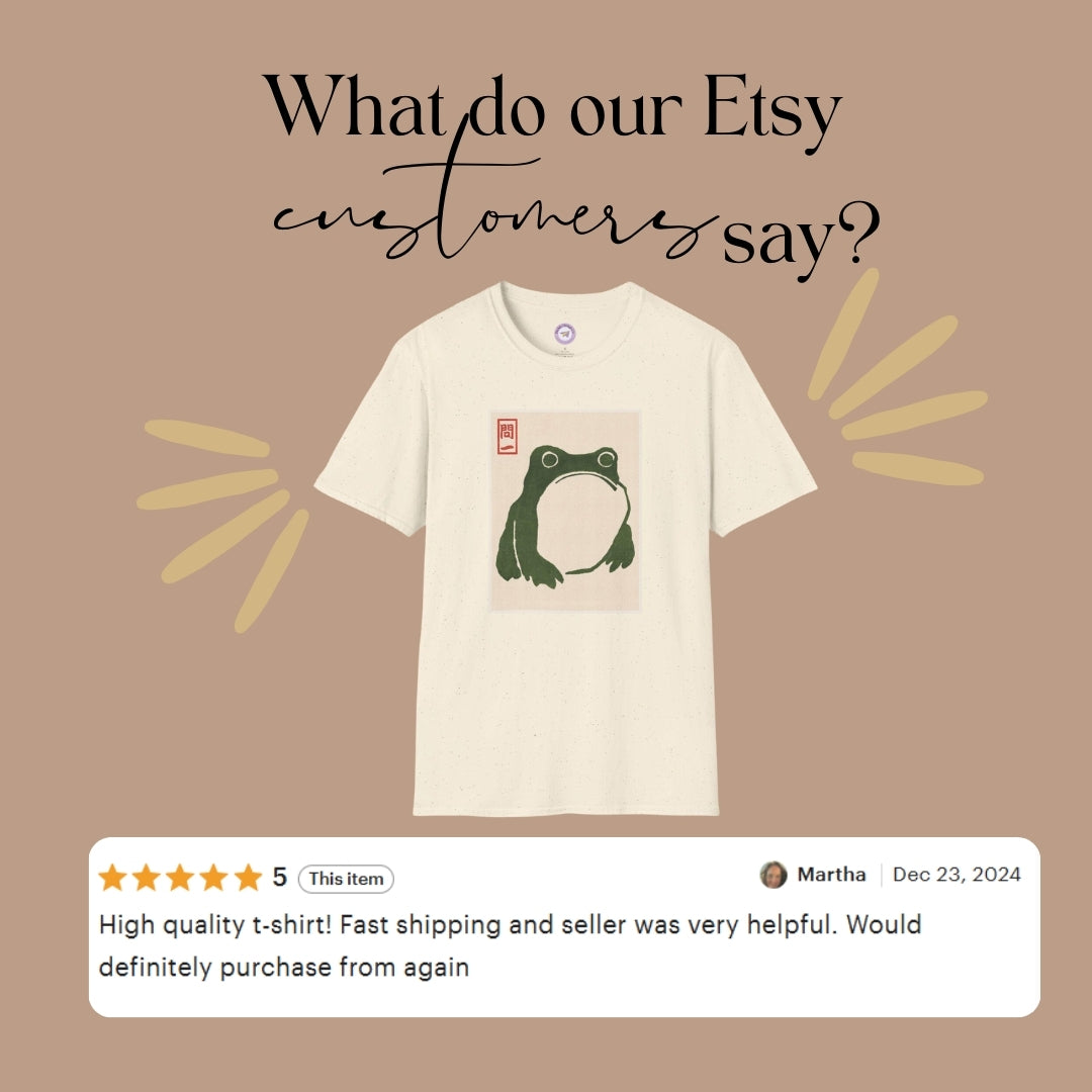 Japanese Matsumoto Hoji Frog Heavy Cotton T-Shirt
