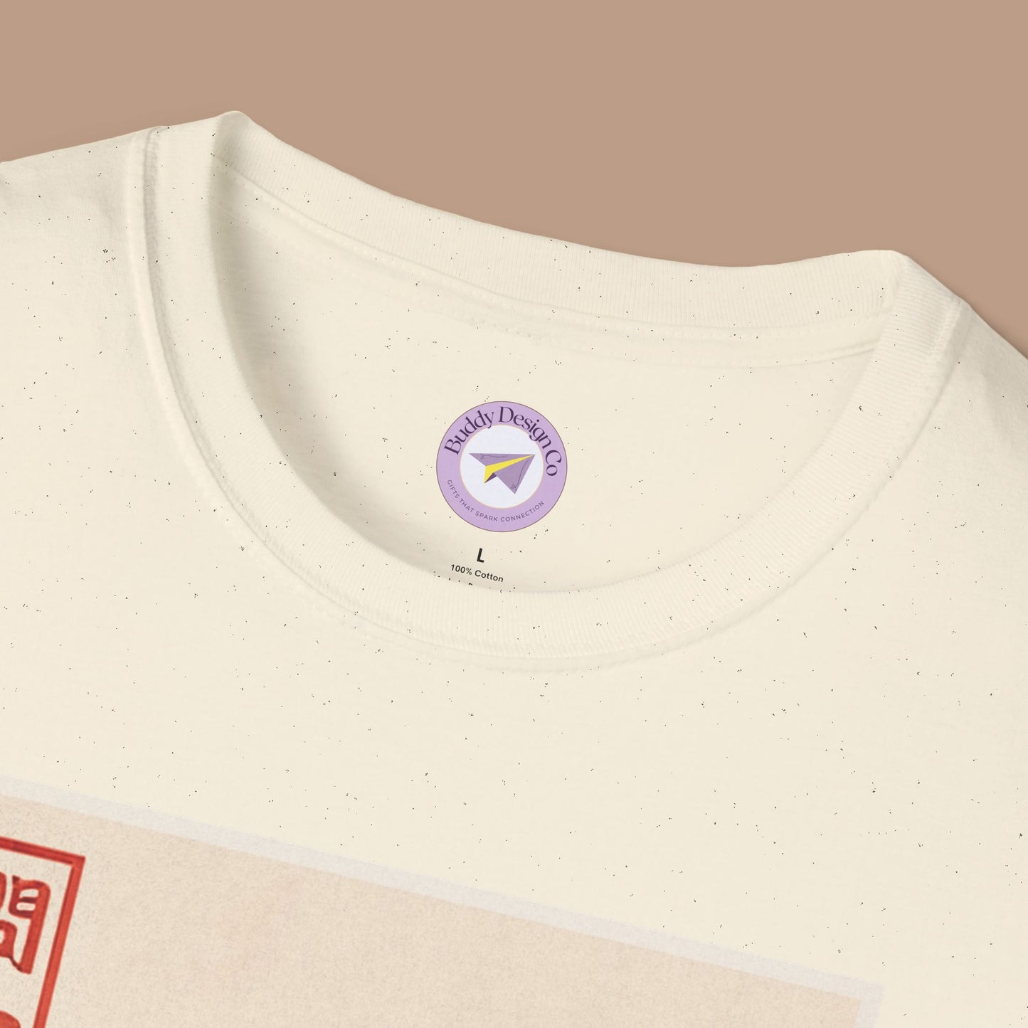 Unimpressed Frog Cotton Shirt- Japanese Matsumoto Hoji Frog, Vintage Style Art Shirt, Grumpy Toad, Wabi Sabi Shirt