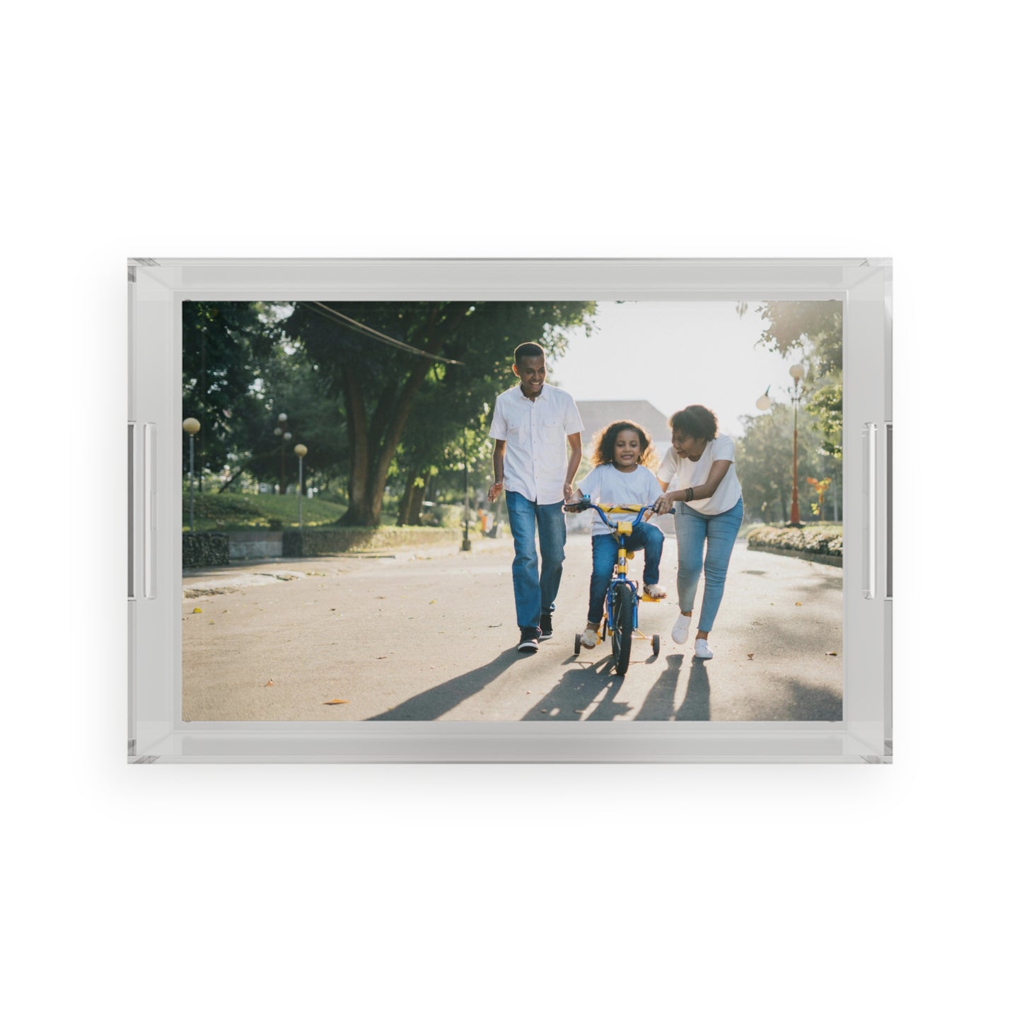 Personalized Photo Serving Tray – Custom Printed Tray with Handles