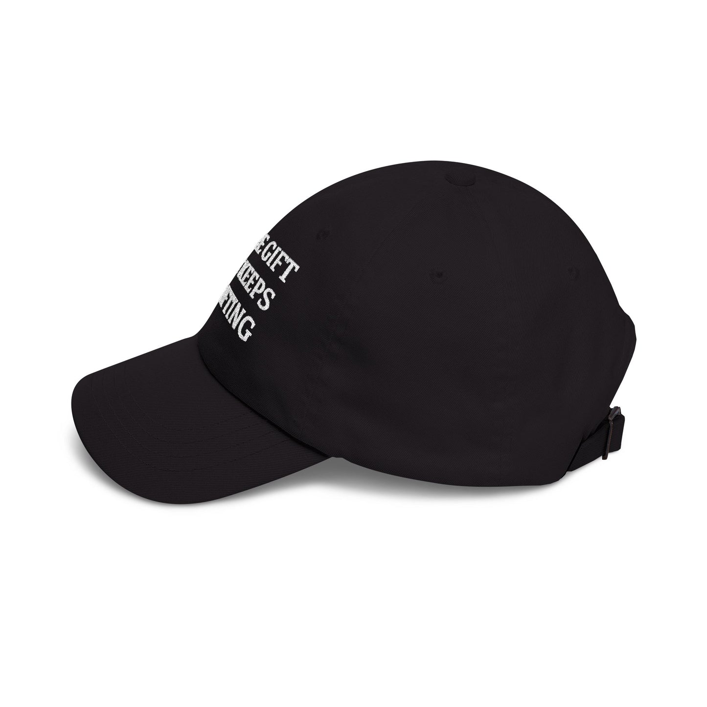 Sassy "I'm the Gift That Keeps on Gifting" Classic Dad Cap