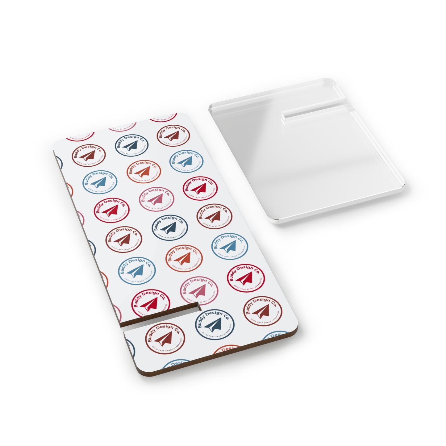 Mobile Display Stand | Logo Pattern Design |  Branded Staff Gift & Corporate Holiday Giveaway