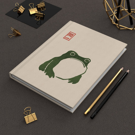 Japanese Frog Hardcover Journal Matsumoto | Hoji Inspired Art